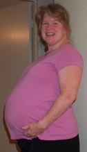 Lori at 33 weeks